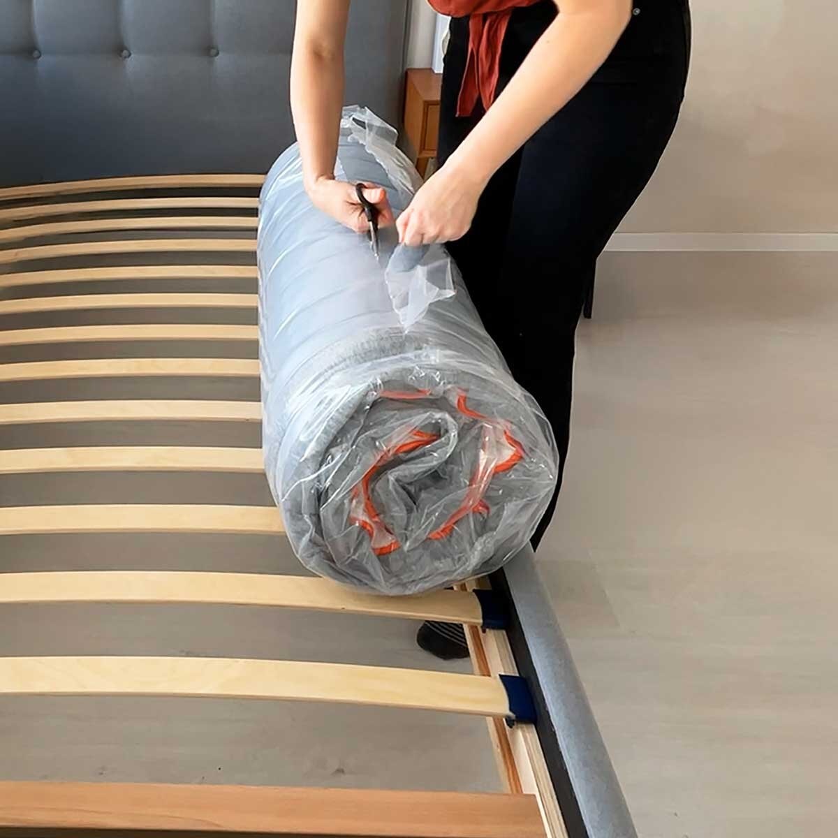 Dormeo Octasmart Rolled Hybrid Mattress, Double