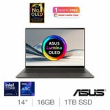 ASUS Zenbook, Intel Core Ultra 7, 16GB RAM, 1TB SSD, 14 Inch Laptop, UX5406SA-PZ040W