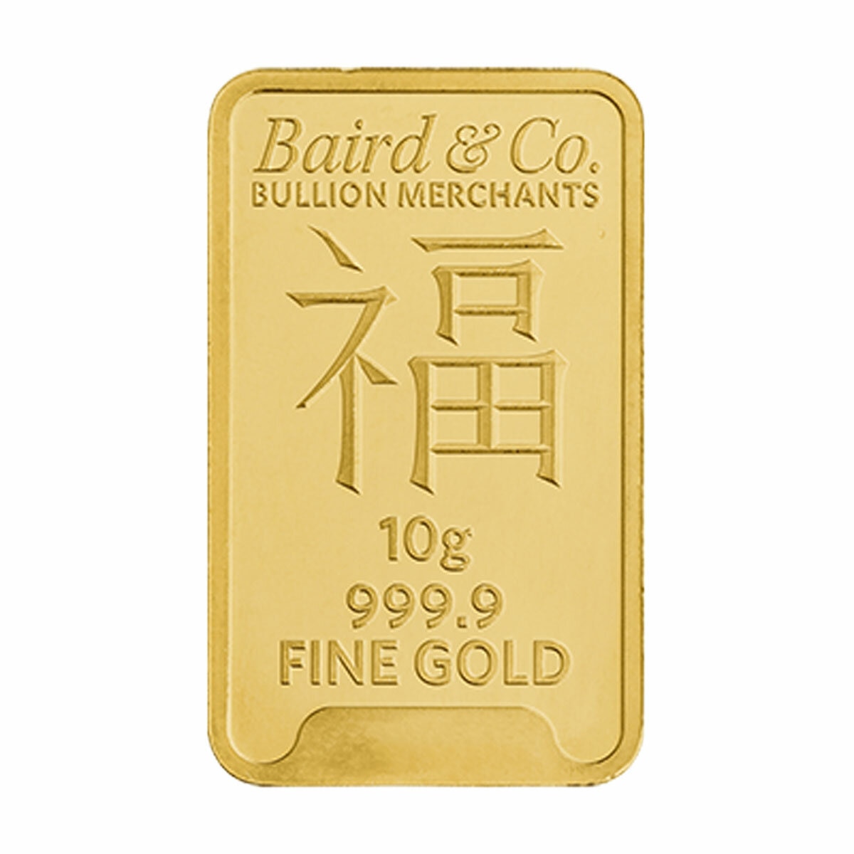 10 Gram Year of the Horse Gold Minted Bar