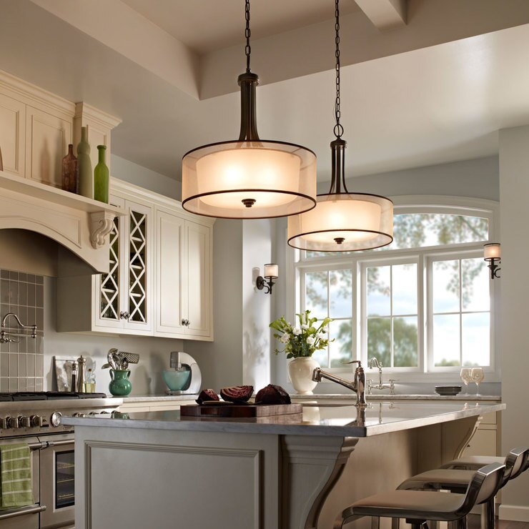 Kichler Lacey Four Light Large Pendant Ceiling Light in ...