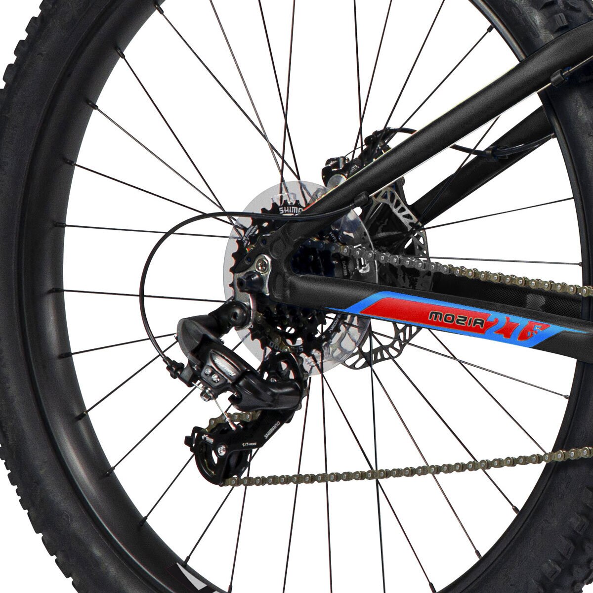 Lombardo Mozia 13" (35cm) Mountain Bike in Black/Red
