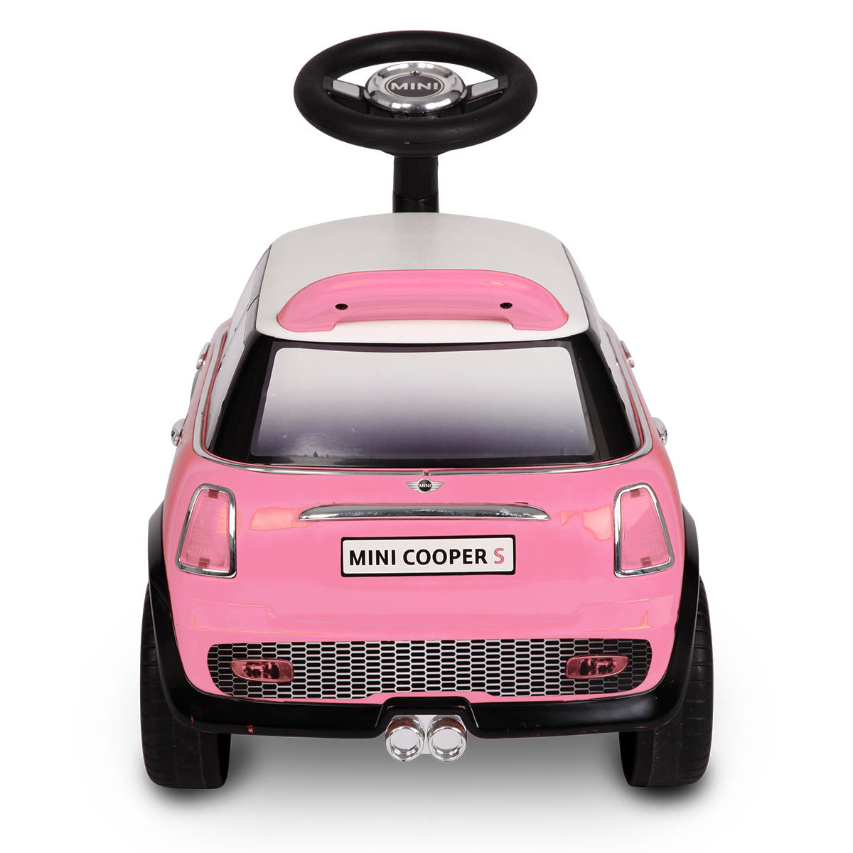 Rollplay MINI Cooper Children's Foot-To-Floor Ride On - Pink (18+ Months)