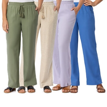 Briggs Ladies Linen Pant