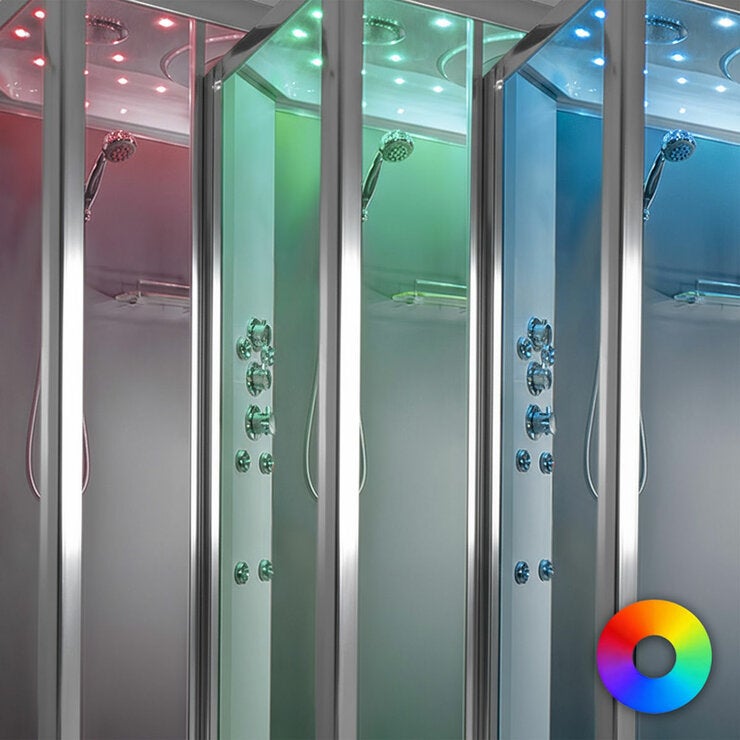 Insignia Diamond 1150 x 850mm Rectangular Steam Shower Insignia Diamond 1150 x 850mm Rectangular Steam Shower