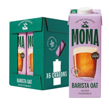 Moma Oat Drink Barista Edition, 6 x 1L