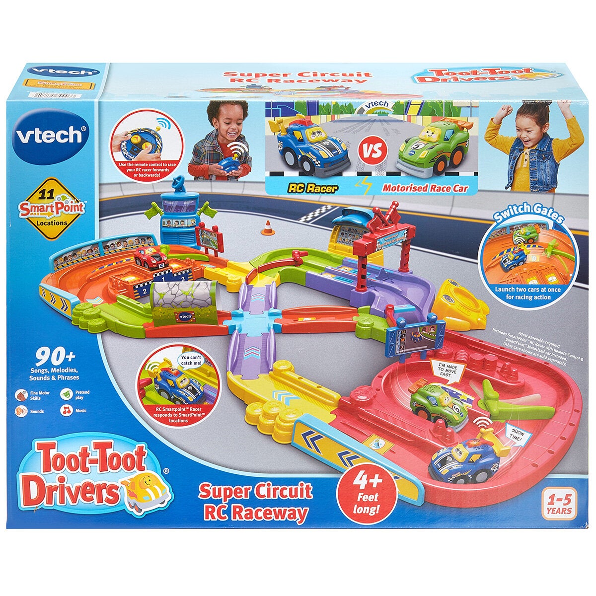 VTech Toot-Toot Drivers® Super Circuit RC Raceway Box Image VTech Toot-Toot Drivers® Super Circuit RC Raceway Box Image
