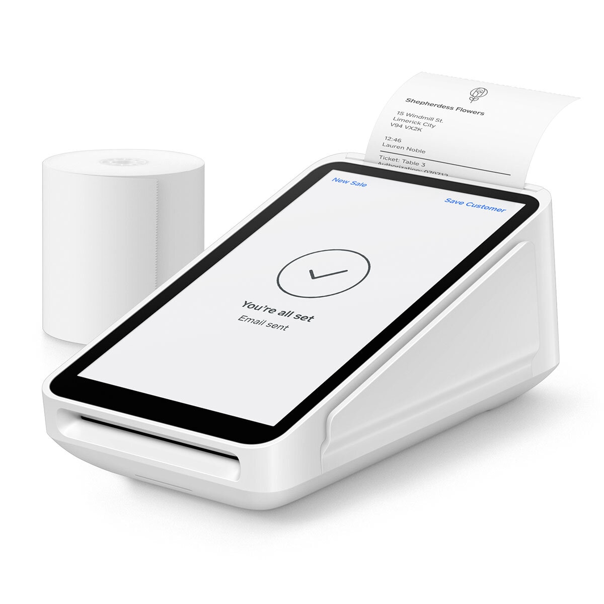 Buy Square All-In-One Payment Terminal & Paper Bundle Machine & Paper Image at costco.co.uk