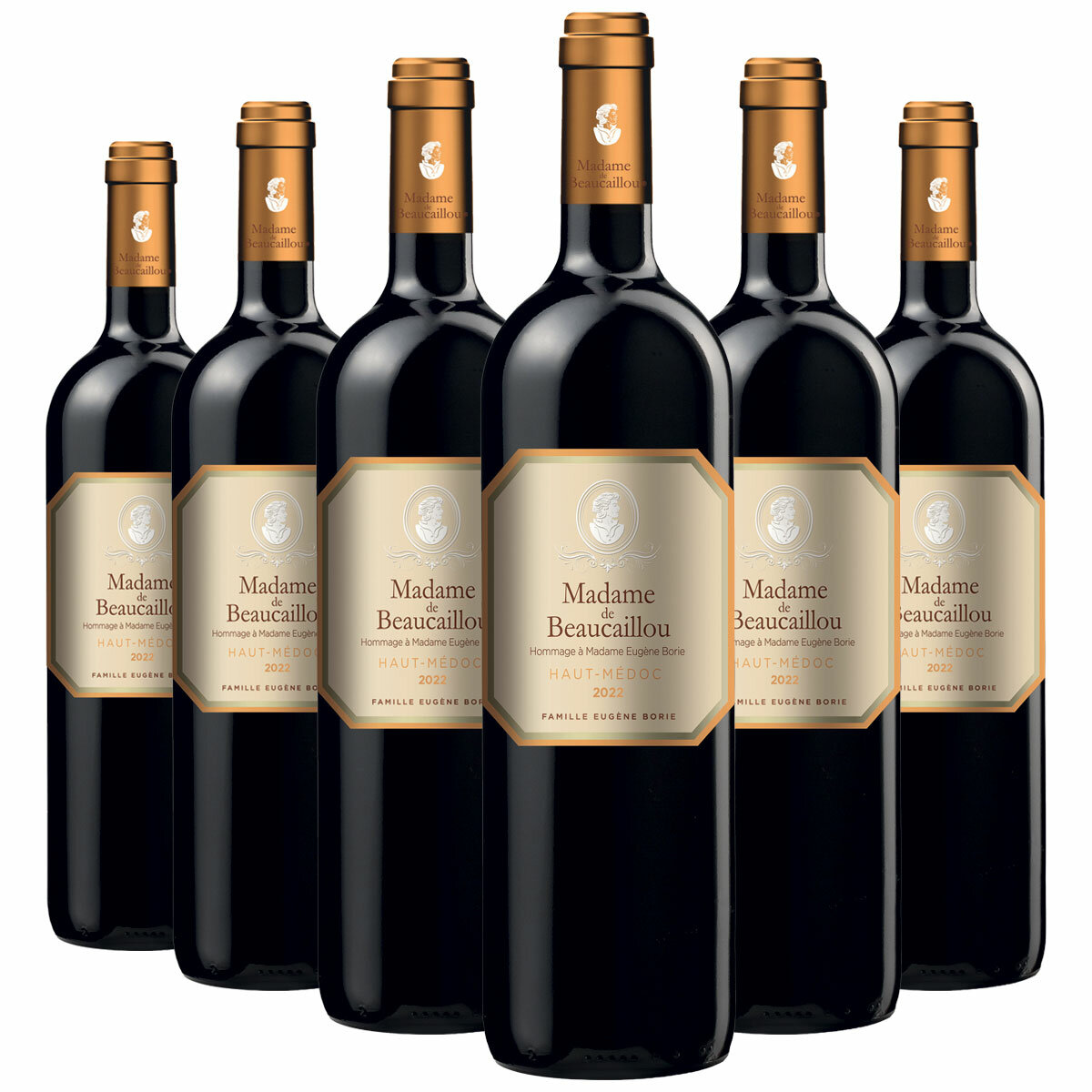 MADAME DE BEAUCAILLOU 6x75cl