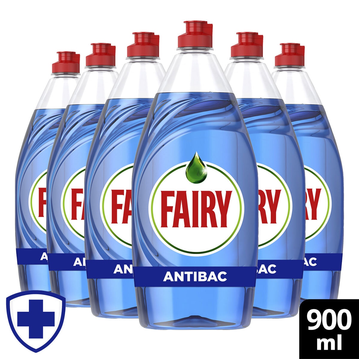 Fairy Liquid Antibacterial, 6 x 900ml