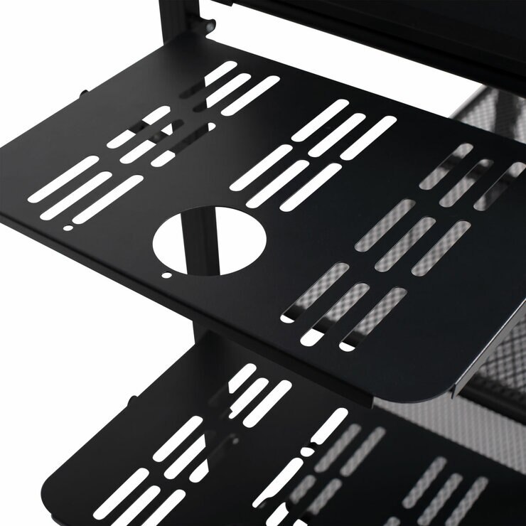 Studio image of the shelves