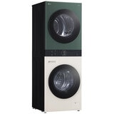 LG WT1210NBTN1, 12kg/10kg, 1400rpm, WashTower Rated in A/A+++ in Green / Beige LG WT1210NBTN1, 12kg/10kg, 1400rpm, WashTower Rated in A/A+++ in Green / Beige