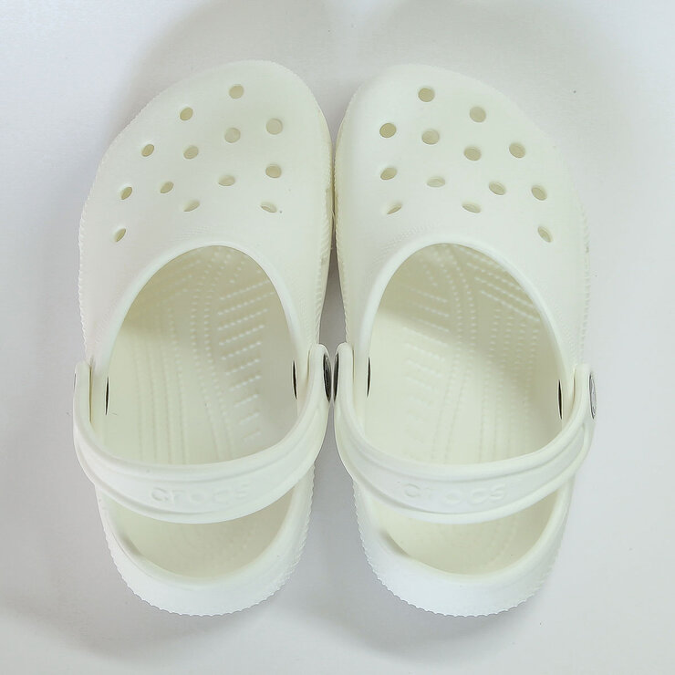 Crocs Kids Classic Clogs in White