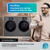 Samsung Series 9 WF90F09C4SU1 9kg Smart Washing Machine, A Rated in Dark Silver