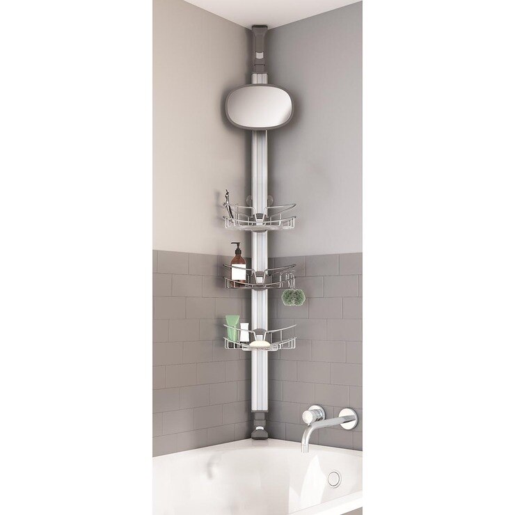 Artika Neptune Shower Caddy in Stainless Steel Costco UK