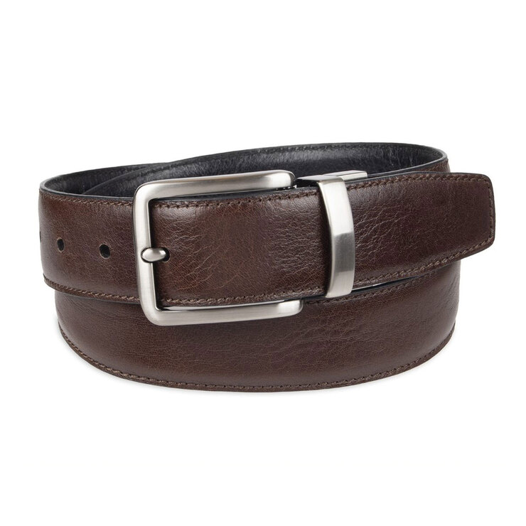 Kirkland Signature Reversible Italian Leather Belt, 5 Sizes | Costco UK