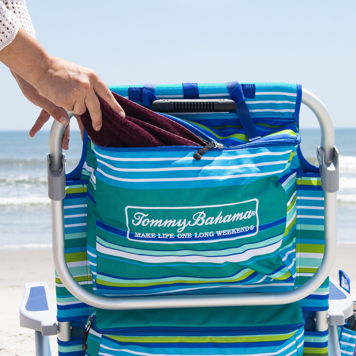 Tommy Bahama Beach Chair in Blue