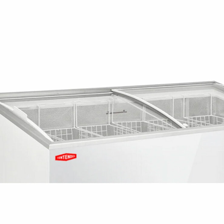 Contender FZI023 482L Commercial Ice Cream Freezer, D Rated in White