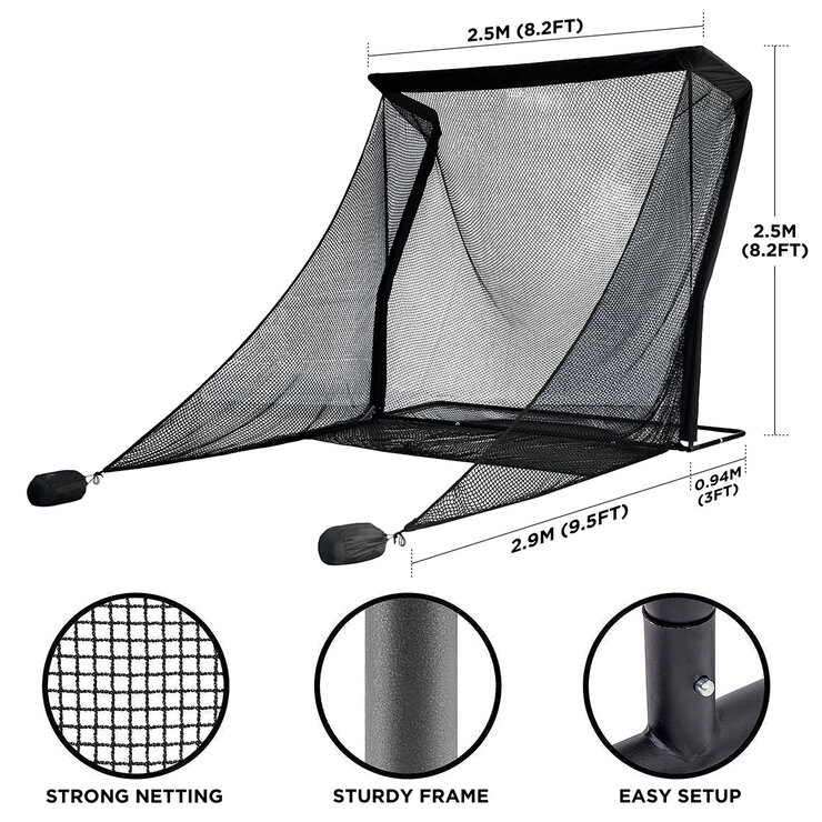 On Par Deluxe Home Golf Driving Net
