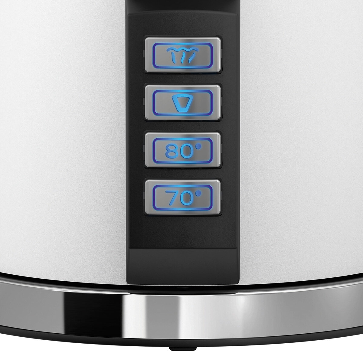 Image of kettle's temperature buttons