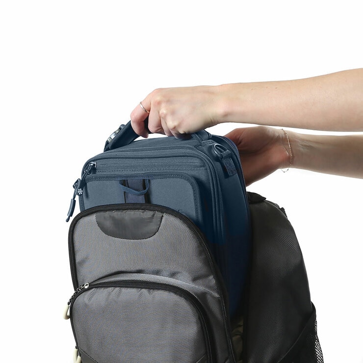Titan Pro Expandable Fridge Cold Lunchbox In Denim Blue Titan Pro Expandable Fridge Cold Lunchbox In Denim Blue