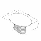 Bentley Designs Vega Scandi Light Oak Dining Table, Seats 4 Bentley Designs Vega Scandi Light Oak Dining Table, Seats 4