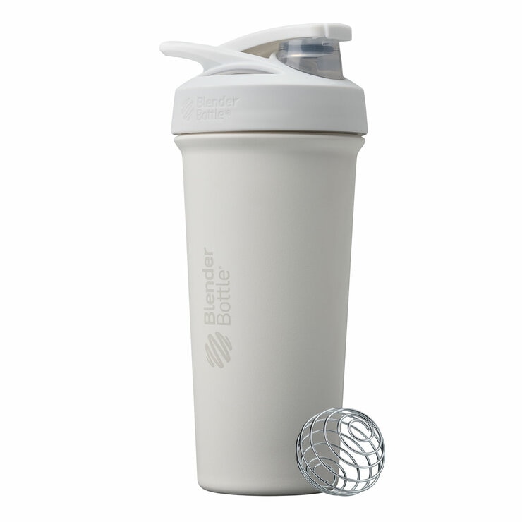 BlenderBottle Strada Stainless Steel Shaker Bottle, 740ml, 2 Pack