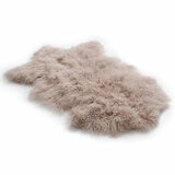 Bowron Tibetan Sheepskin Rug in 5 Colours, 60 x 90 cm Bowron Tibetan Sheepskin Rug in 5 Colours, 60 x 90 cm
