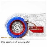 Lifestyle image of Dyson Clean+Wash Hygiene hard floor cleaner with ultra absorbent self cleaning roller