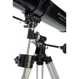 Image of Celestron Powerseeker 114EQ Lenses attached