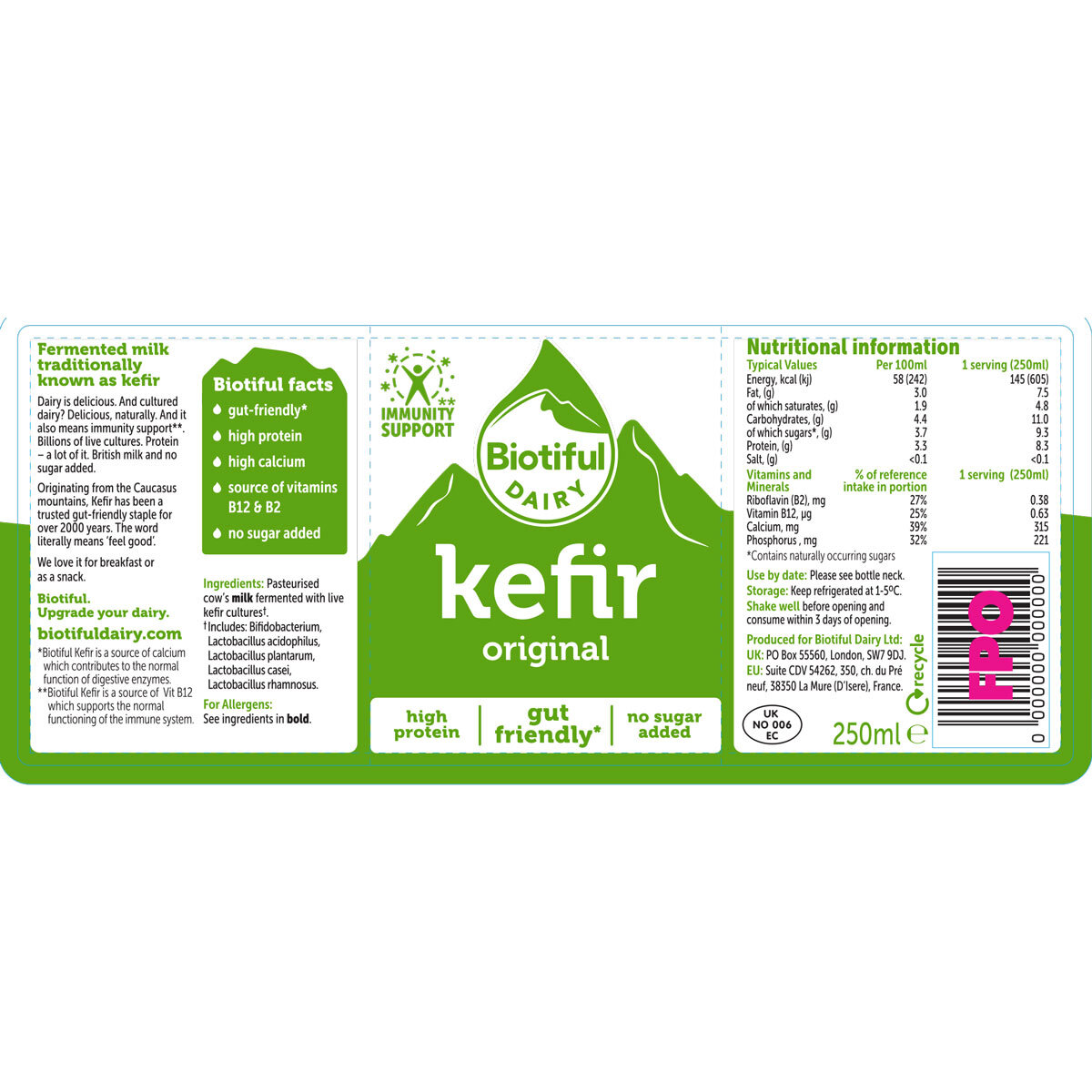 Kefir Original - Biotiful Gut Health