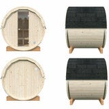 Barrel sauna 200x160 Barrel sauna 200x160