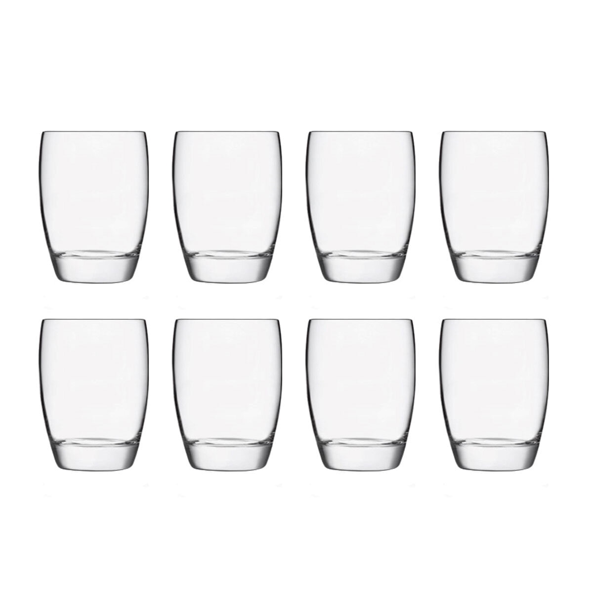 Luigi Bormioli Michelangelo D.O.F Glasses, 345ml, 8 Pack