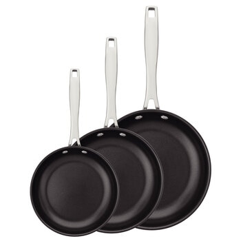 Tramontina Tri-Ply Frying Pan Set, 3 Piece