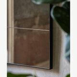 Gallery Broadheath Black Rectangular Mirror, 81 x 122cm