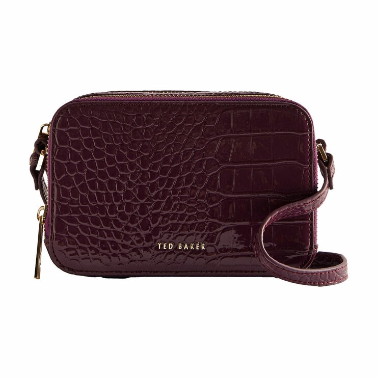 Ted Baker Stina Croc Effect Mini Camera Bag