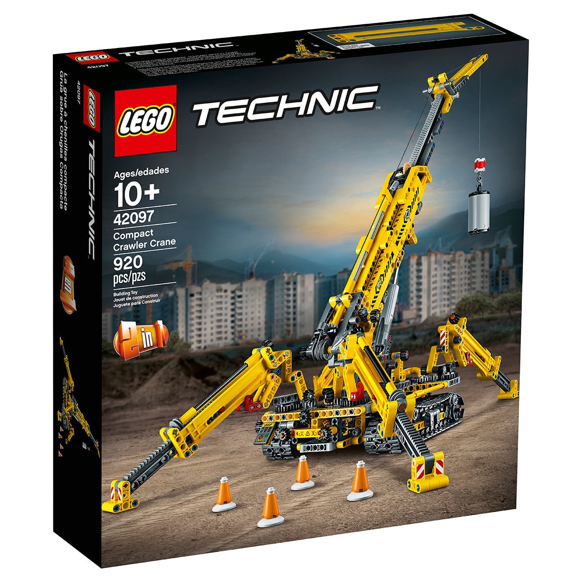 LEGO Technic Compact Crawler Crane - Model 42097 (10+ Years)