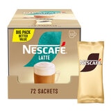 Nescafe Latte Sachets, 72 x 18g