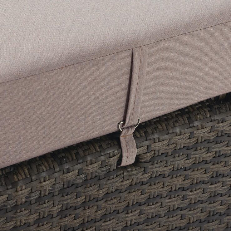 Agio Fresno 5 Piece Modular Woven Deep Seating Patio Set Costco UK