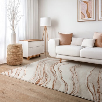 Mirage Quartz Terra Rug, in 2 Sizes
