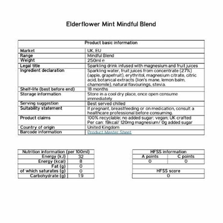 Nutritional Information