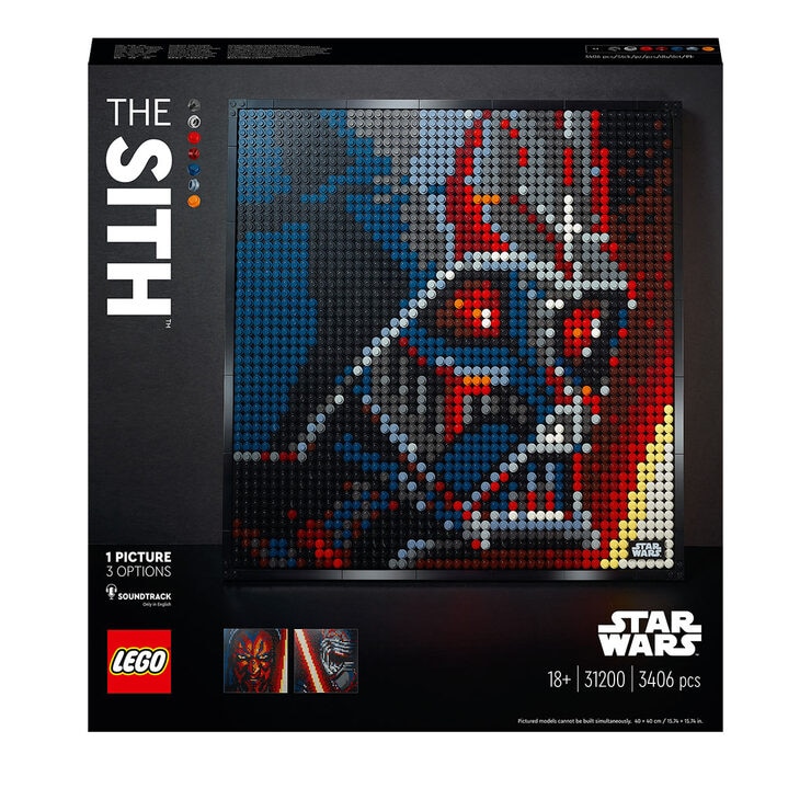 Lego Art the sith construction piece Lego Art the sith construction piece