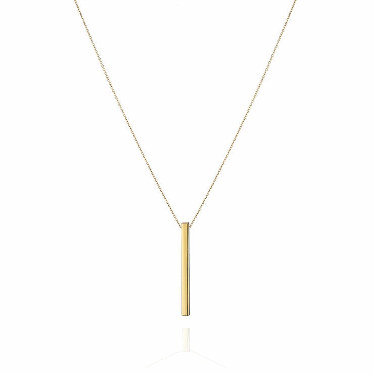 14ct Yellow Gold Matchstick Pendant 14ct Yellow Gold Matchstick Pendant