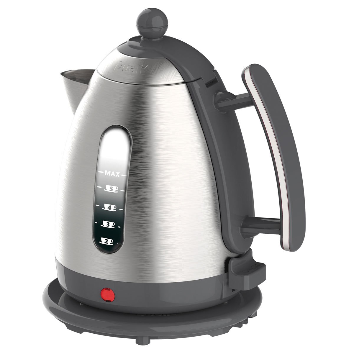 Dualit Lite Kettle & 4 Slot Toaster Set, Grey 10126 Costco UK