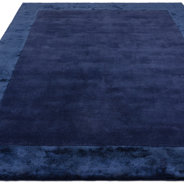 Ascot Navy Rug, in 2 Sizes