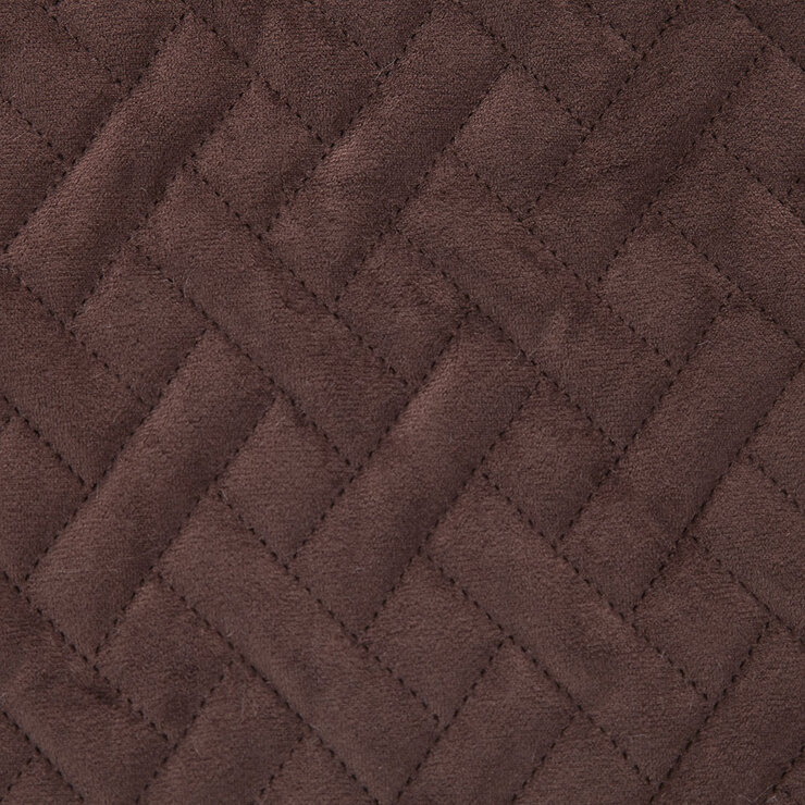 Image of dog bed with dog