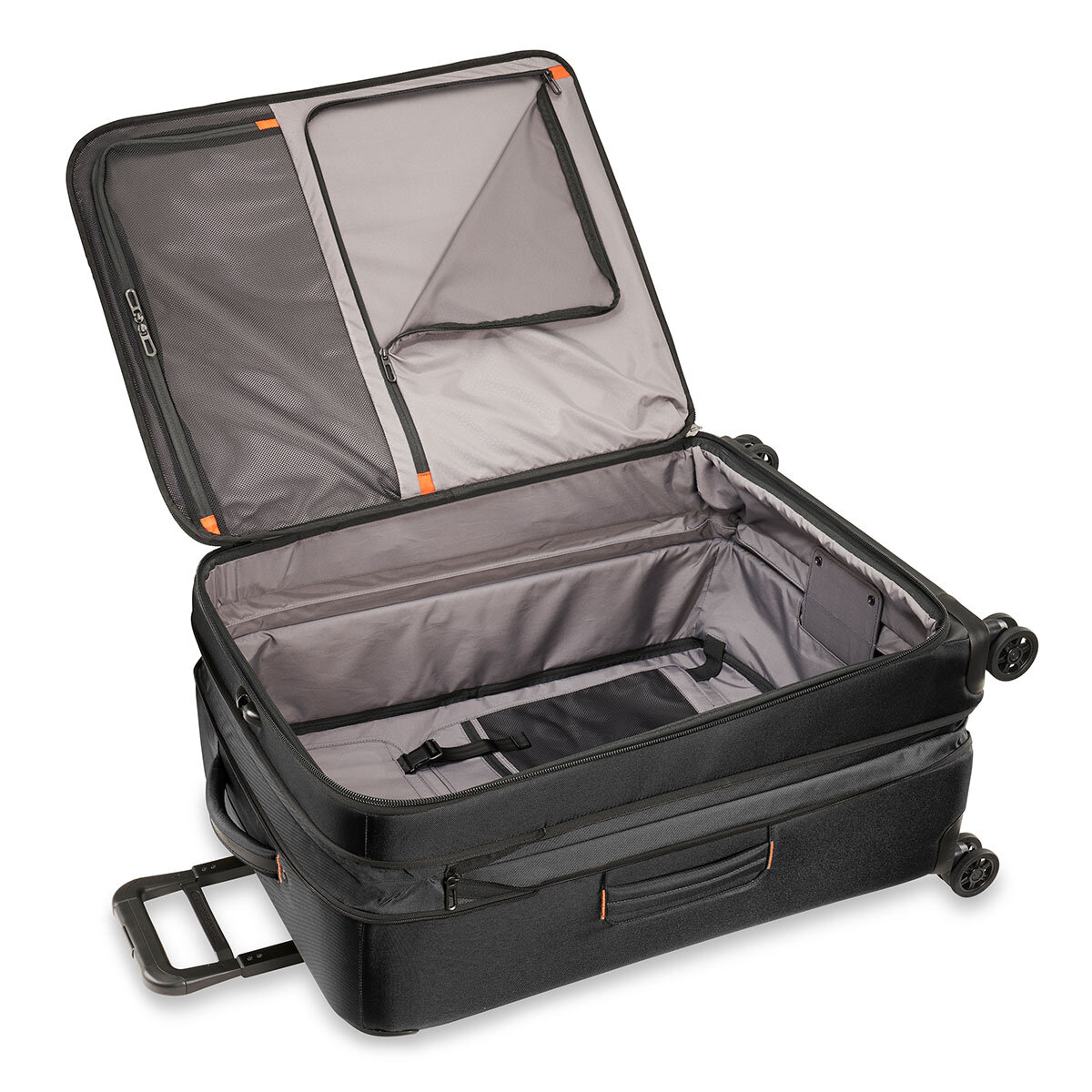 Briggs & Riley ZDX 74cm Large Expandable Spinner In Black