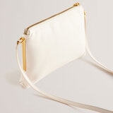 Ted Baker Samilly Leather Crossbody Bag in White