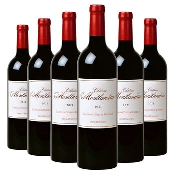 Chateau Montlandrie Castillon 2021, 6 x 75cl