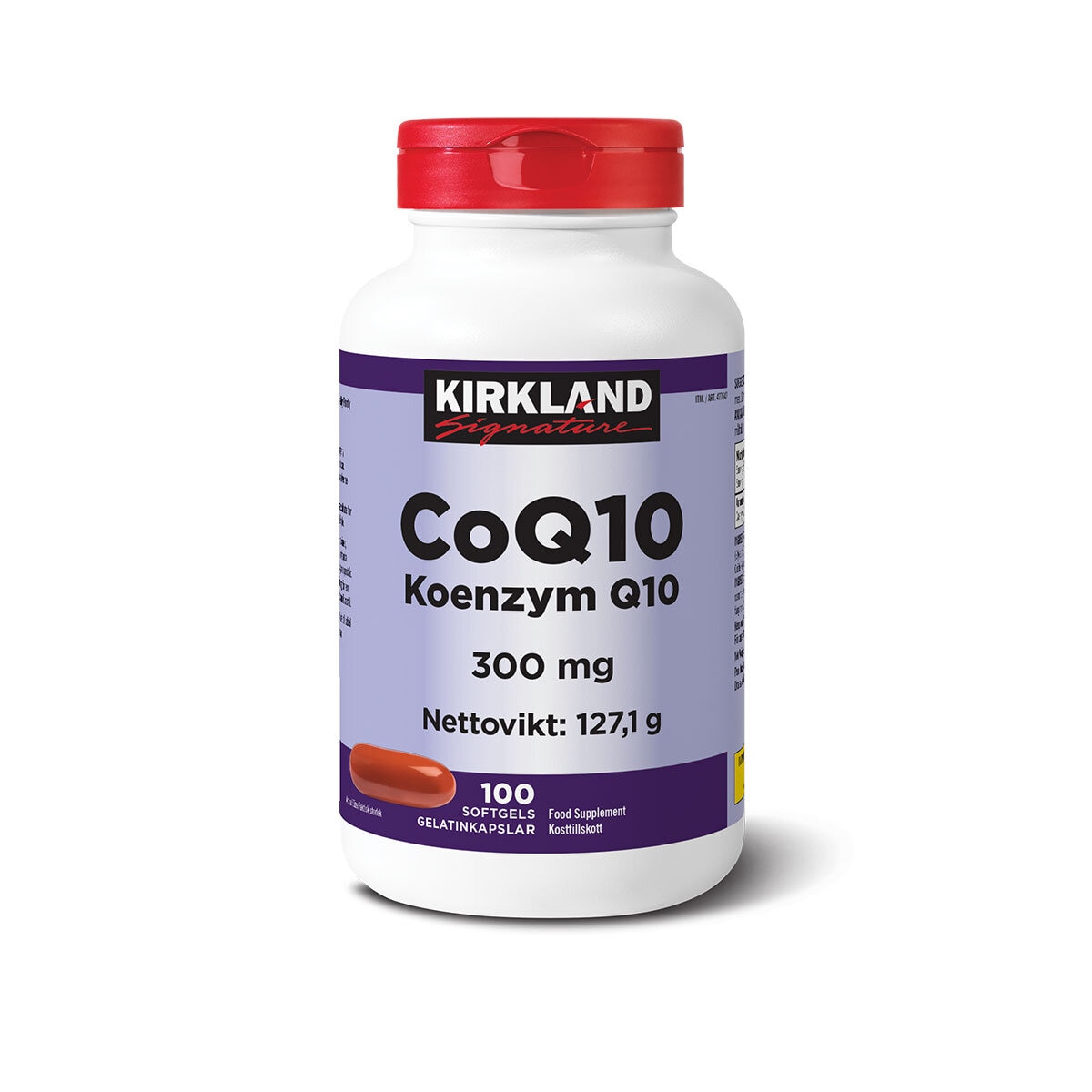 Kirkland Signature CoQ10 300mg, 100 Count