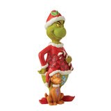 20 Inch (51cm) Grinch and Max Hand Painted Statue by Jim Shore